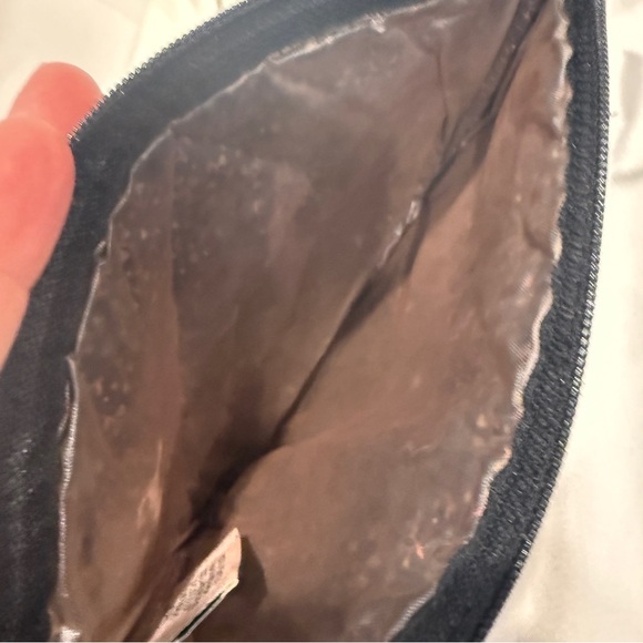 Vera Bradley Cosmetic Pouch in Vintage Retired Black Walnut Pattern - Picture 8 of 9